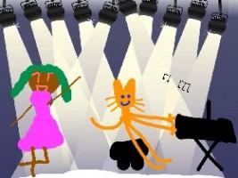 piano cat video