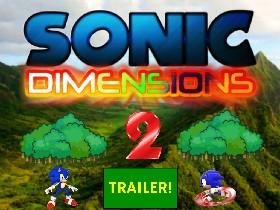 Sonic Dimesions 2 Trailer