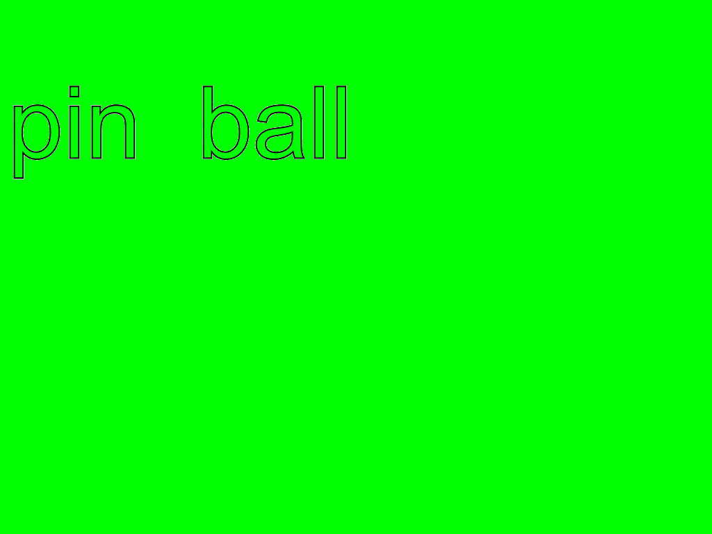 pin ball
