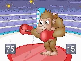 Boxing monkey