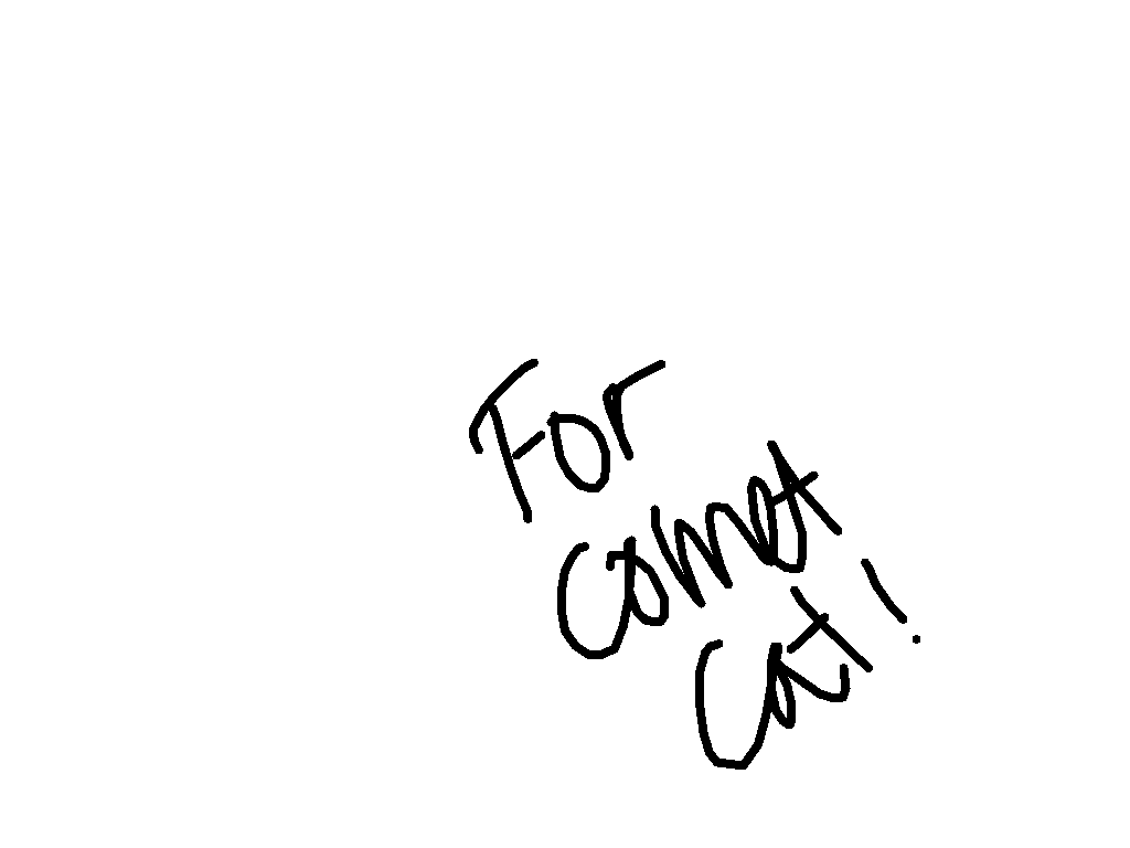 Comet cat competition  1