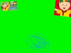 caillou the touch game