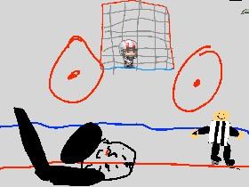 Two player hockey game