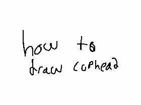 how to: draw cuphead