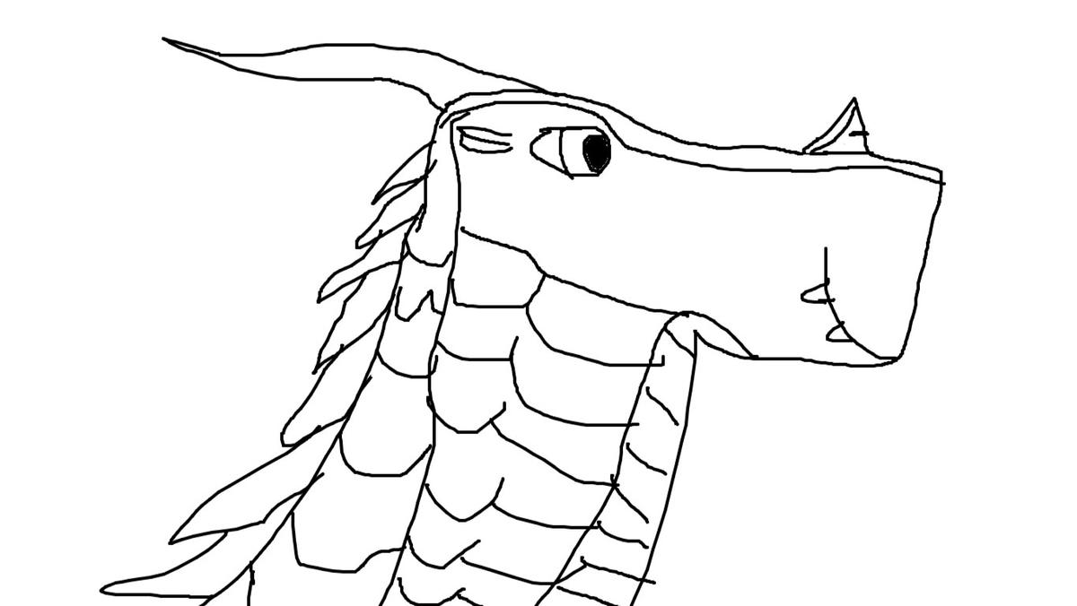 WOF MudWing Coloring Page