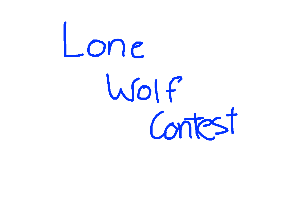 Lone Wolf Contest