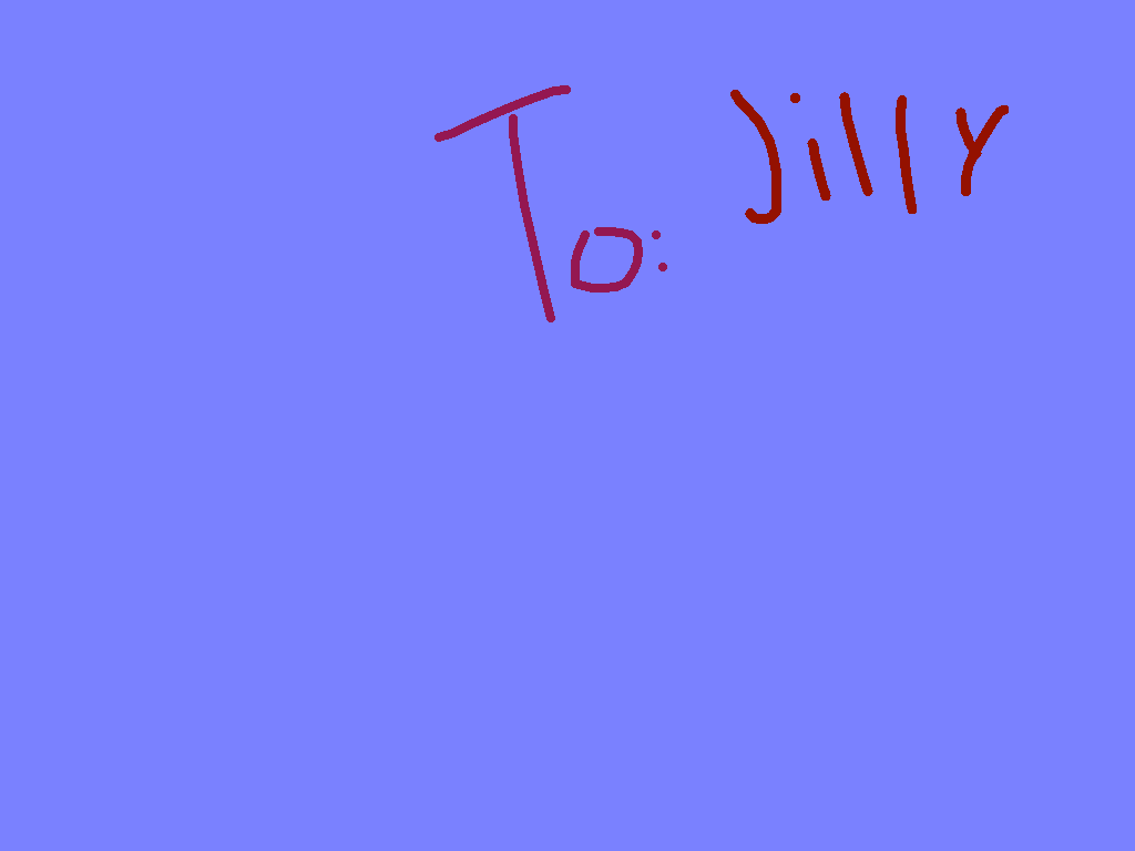 “To Jilly #2” 1