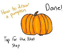 How to draw: Pumpkin