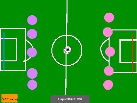 Pink vs Purple soccer game 2