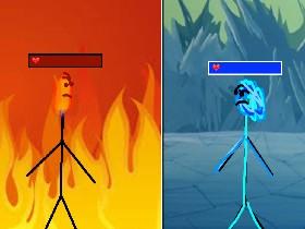 ICE GOD VS FIRE WARRIOR 1