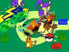 Pokemon battle & catch 1 1 1 1
