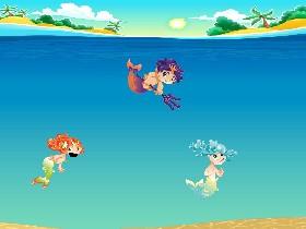 mermaid feued