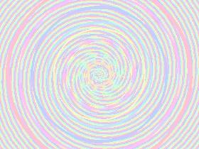 Spiral  (Pastel Rainbow)