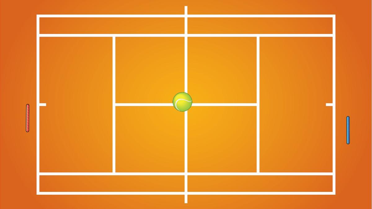 2-Player Tennis Pong