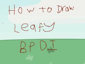 Learn To Draw leafy