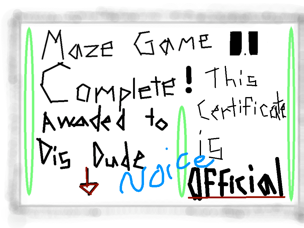 The Hard maze game