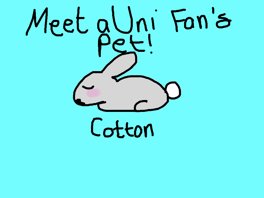 Meet a Uni Fan's Pet #1 By: The Uni Girls