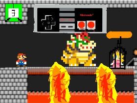Super Mario Bowser battle  1 1 1