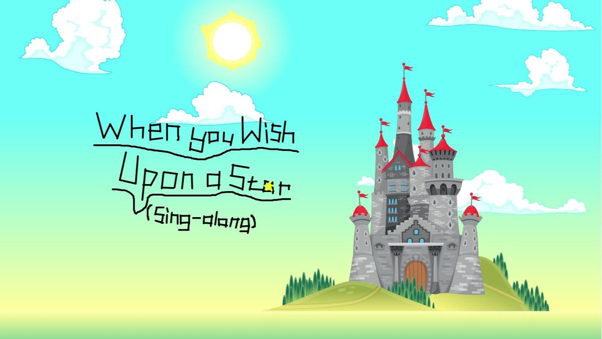 When You Wish Upon a Star (sing-along)