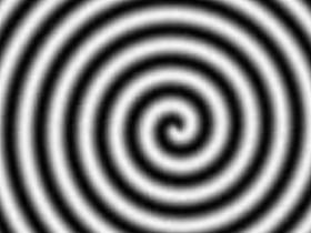 stare at this for 20 sec and then look at a wall