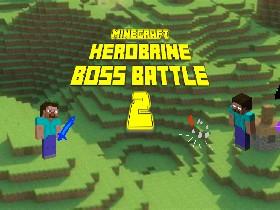 minecraft herobrine boss battle 2  1 1