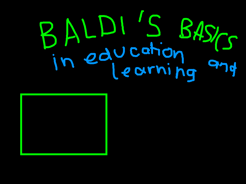 Baldi’s Basics In Education And Learning Vers 2.0 1