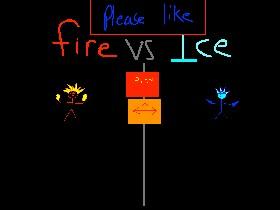 1-2 player ice vs fire 