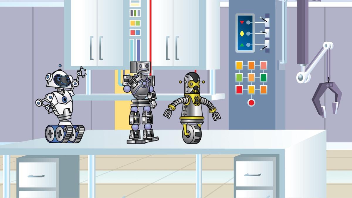 robot family