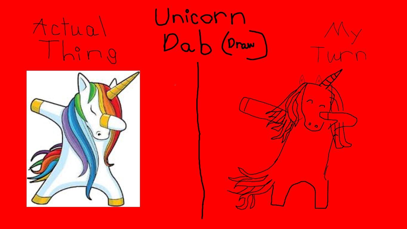 Unicorn dab