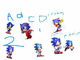 The Main 2D Classic sonic games