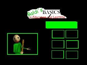 Baldi’s Basics In Education And Learning Vers 2.1