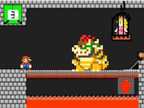 Mario saves peach!!