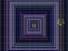 Spiral squares 1