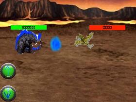 godzilla vs monsterzero the final battle... 1