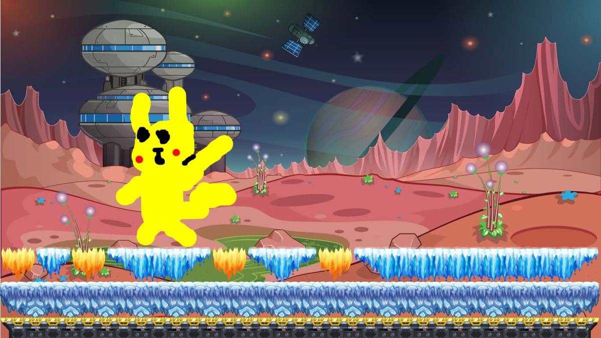 Pika's spacey dream