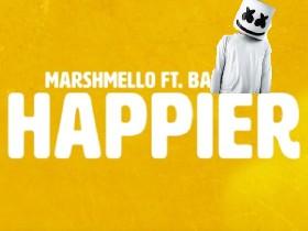 marshmello singing happier