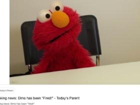 elmo gets fired
