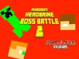 minecraft herobrine boss battle 2 1 1