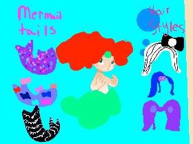 dress up ariel as mermaid