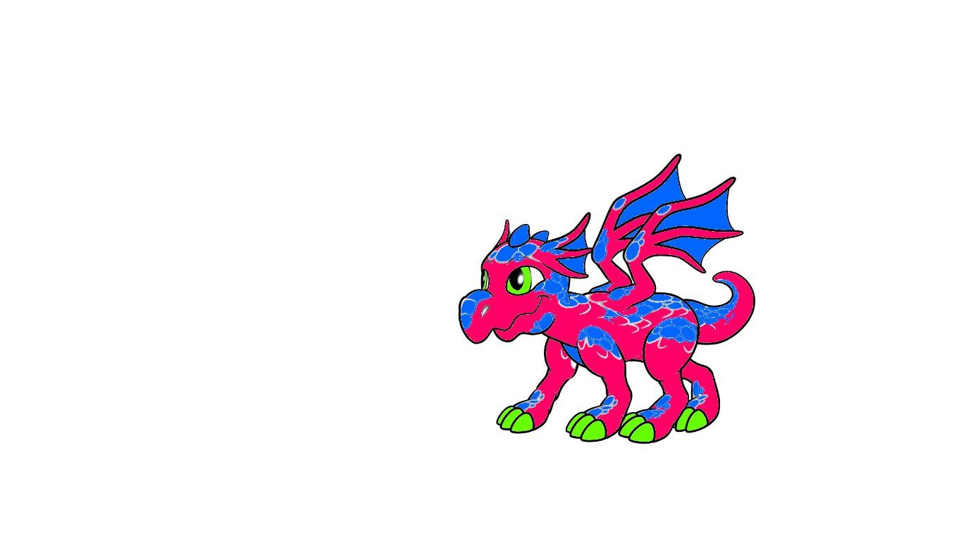 Color changing dragon
