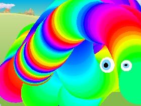 Rainbow worm LOL