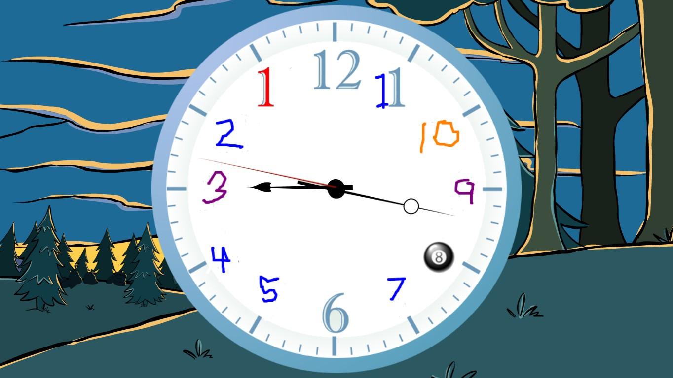 Analog Clock 1 (real clock)1 counter clock