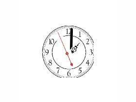 my spnning clock 1