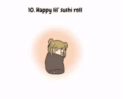 happy sushi roll
