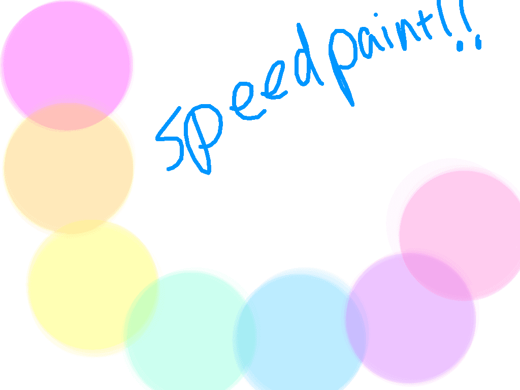 speed paint me!! 😇