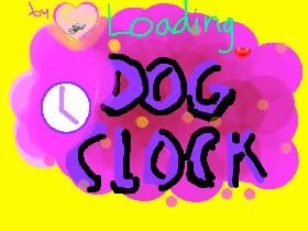 Dog clock  - 1