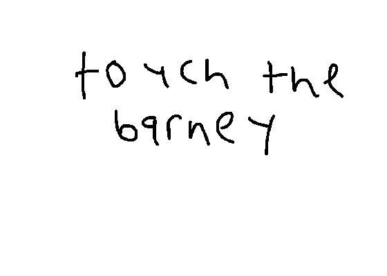 touch the barney