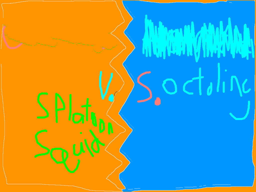 splatoon squid vs octoling