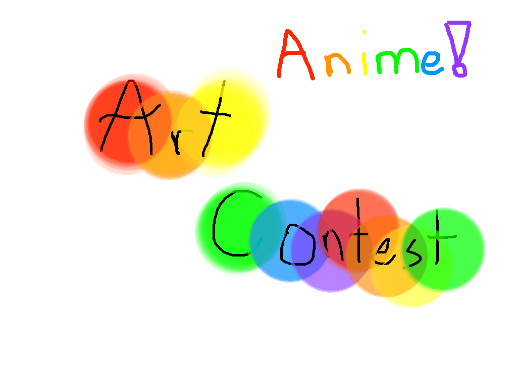 Art Contest Anime Version!