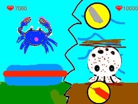 crab vs smore octopus